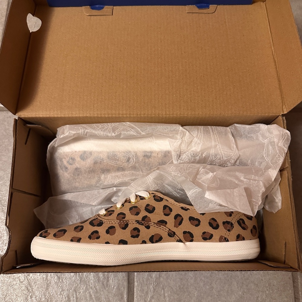 Keds Champion Leopard Print Sneakers